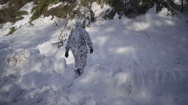 Testing the effectiveness of Snow Camo смотреть онлайн