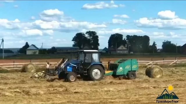 Пресс-подборщик ПРФ-110 смотреть онлайн