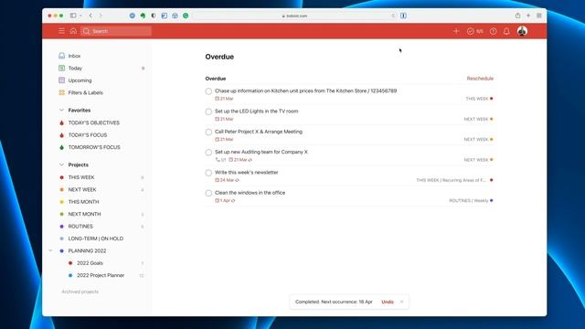 How To Get Todoist Back On Track After A Holiday смотреть онлайн
