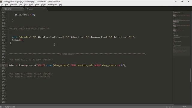 HOW TO USE GOOGLE CHARTS IN PHP & MYSQL FOR DATA SCIENCE SALES REPORTS FOR EBAY AMAZON E-COMMERCE 4 смотреть онлайн