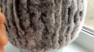 Зимняя шапка из кролика