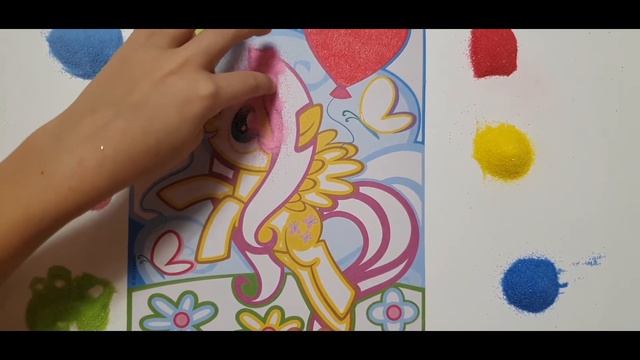 Волшебная картина из песка MY little Pony смотреть онлайн