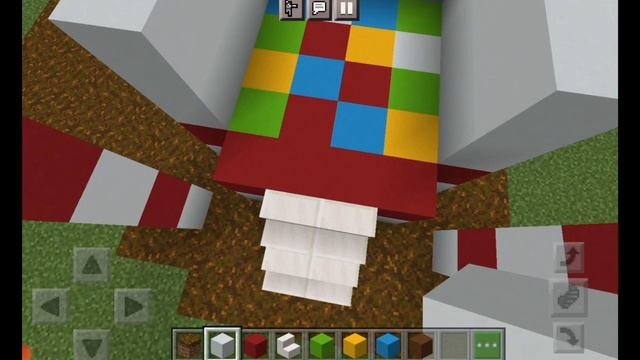 Майнкрафт , но битва построек  с моей шизанутой сестрой. Билд Батл . Майнкрафт пе.