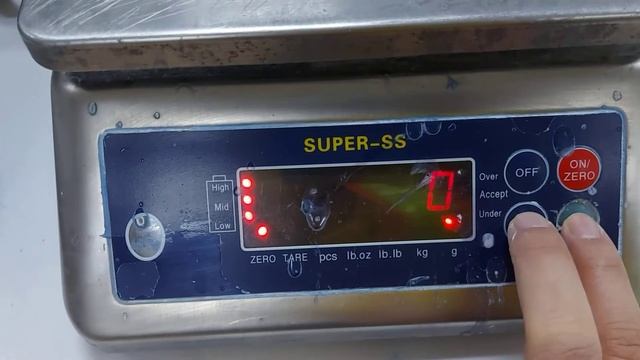 How to access the calibration mode of Super SS Digital Weighing Scale смотреть онлайн