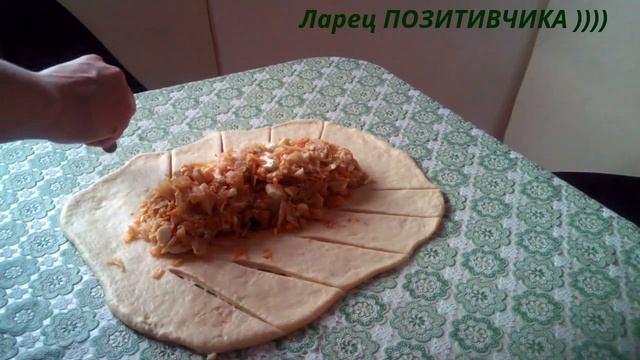 Кулебяка. Пирог с капустой и + еще одна очень вкусная начинка) смотреть онлайн