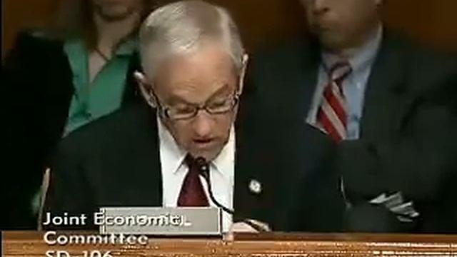 Ron Paul Questions Paul Volcker - Fiat currency смотреть онлайн