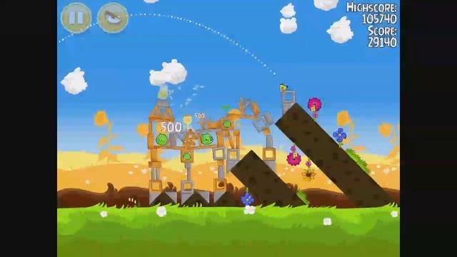 Angry Birds Seasons - Summer Pignic Level 1-26 Walkthrough 3 Stars смотреть онлайн