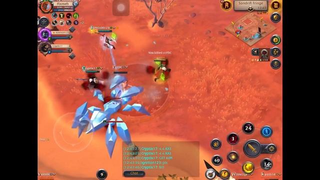 Cursed staffs | outnumbered fights | albion online mobile смотреть онлайн