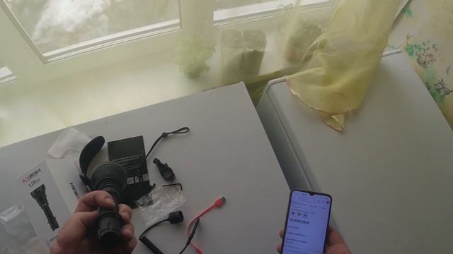 Acebeam L19 2.0 -Подствольный фонарь .Лучший яркий фонарь для охоты смотреть онлайн