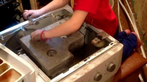 Ремонт стиральных машин снятие барабана