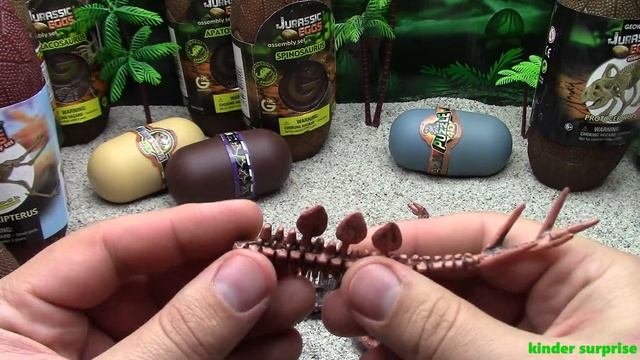What's in the box !!! Jurassic EGGS DINOSAURS BOX Dinosaurs Toys MY DINOSAUR EGGS COLLECTION .. смотреть онлайн