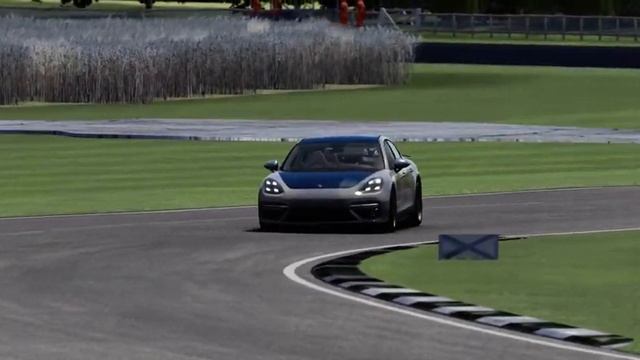 Assetto Corsa Goodwood Circuit Porsche Panamera Turbo PHAFF 700+ смотреть онлайн