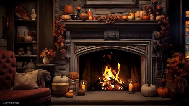 ? Fireside Elegance: An Enchanted Autumn Prelude with Palette Ambiance смотреть онлайн