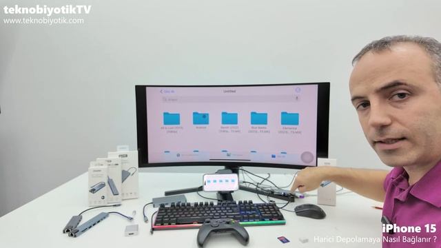 iPhone15 'e Sabit Disk Nasil Baglanir ? смотреть онлайн