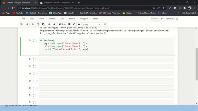 How to make exe file of python code | Python смотреть онлайн