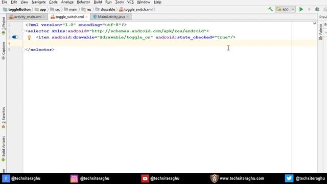 Android Studio : How to customise of Toggle switch in android studio. смотреть онлайн