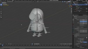 3D-миньон в Блендер | Анимация в Блендер I Моделирование в Blender для детей