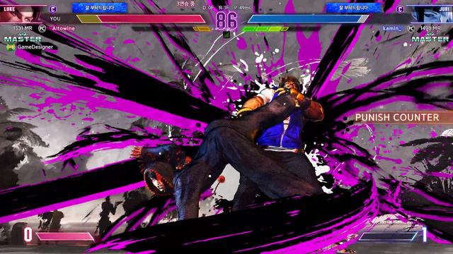 Altowine (Luke/C/MR 1523) vs Juri (C/MR 1506) | Street Fighter 6 смотреть онлайн