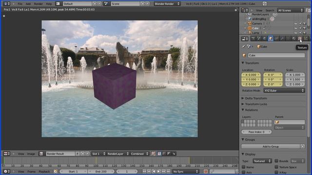Blender Tutorial Animated Foreground with a Movie (Video) Background Green Screening in Reverse смотреть онлайн