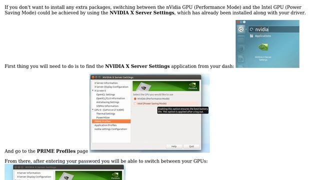 Ubuntu: remove nvidia graphics card and use integrated intel graphics смотреть онлайн