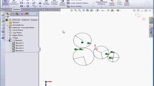 34 SOLIDWORKS tutorial sketch ( Traction Relation ) смотреть онлайн
