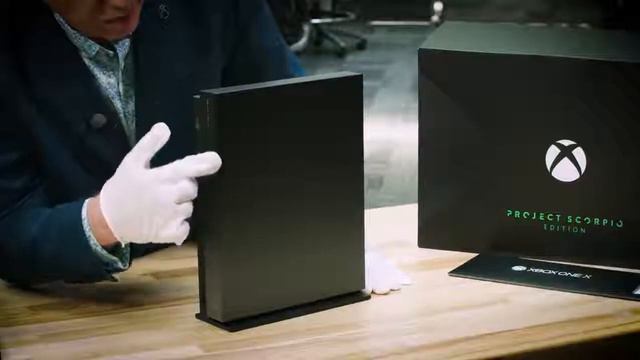 Xbox One X Project Scorpio Edition Unboxing смотреть онлайн