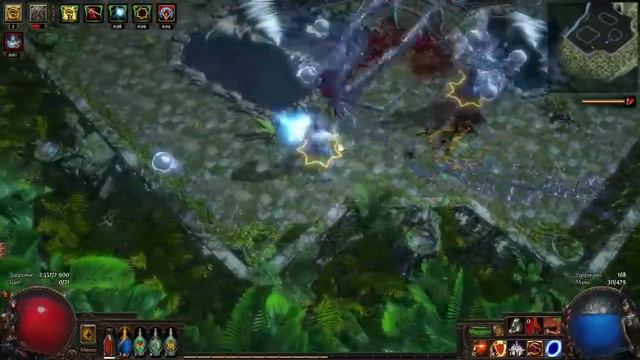 Босс Югул Отражение ужаса из популярной игры Path of Exile смотреть онлайн