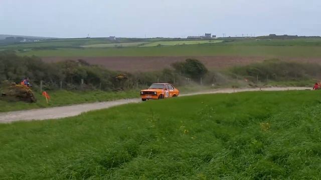 Ceri Jones - Ford Escort MK2 - Dale Stages 2015 смотреть онлайн