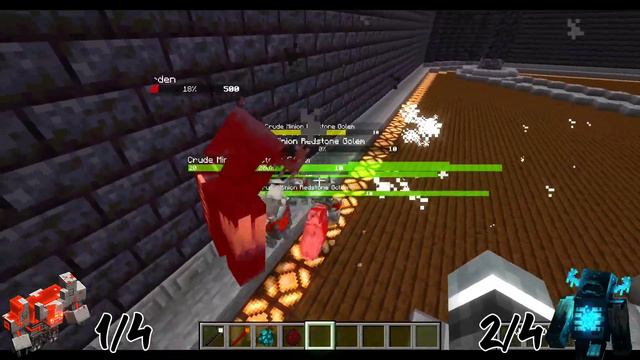 Redstone Monstrosity Vs. Warden | 1.19.2 Minecraft (Mob Battle) смотреть онлайн