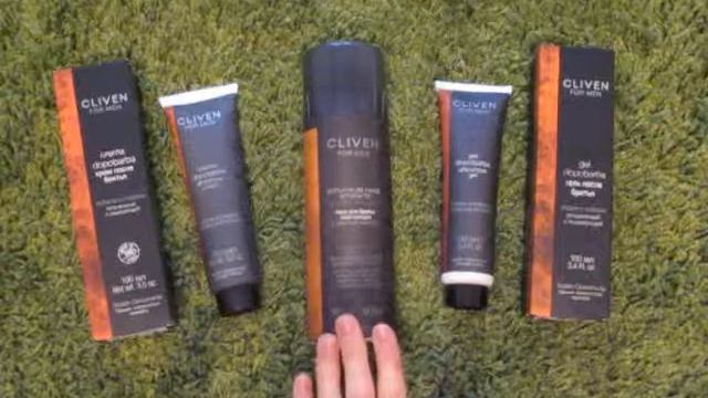 Видео обзор Косметика для бритья Cliven For Men смотреть онлайн