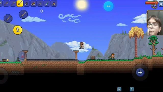 Я ПОСТРОИЛ КРАСИВЫЙ ДОМИК В ТЕРРАРИИ!!! смотреть онлайн