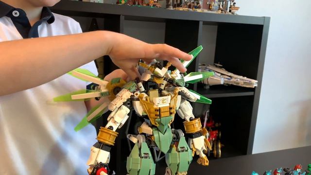 Lego Ninjago 70676 Механический Титан Ллойда/ Lloyd’s Titan Mech смотреть онлайн