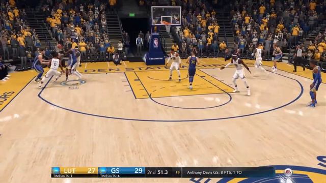 NBA LIVE 18, Часть 2:Максимально напряжённый матч (Видео с микрофоном). смотреть онлайн
