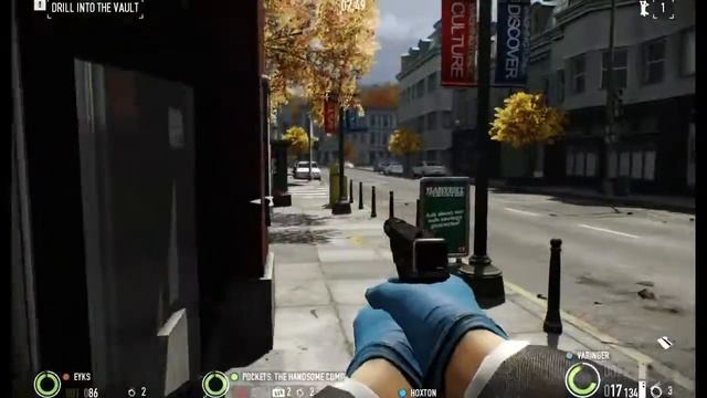 Payday 2 - Pockets + kid gloves + saw = oops смотреть онлайн