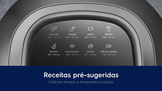 AirFryer Electrolux 5L Cinza Family Efficient por Rita Lobo (EAF50) смотреть онлайн