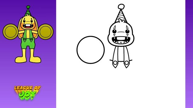 How to DRAW BUNZO BUNNY - Poppy Playtime Chapter 2 смотреть онлайн