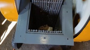 Новая щековая дробилка, на колесах. Для кирпича, блоков, бетона. New jaw crusher. DIY.