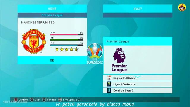 PES 2021 PS3 VR PATCH LAST UPDATE