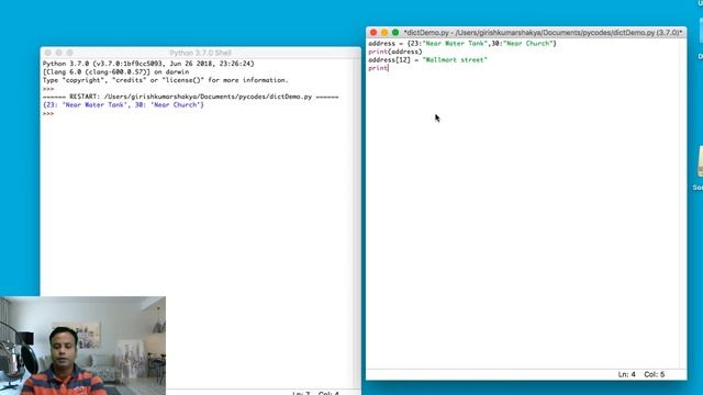 36 Dictionary in Python смотреть онлайн