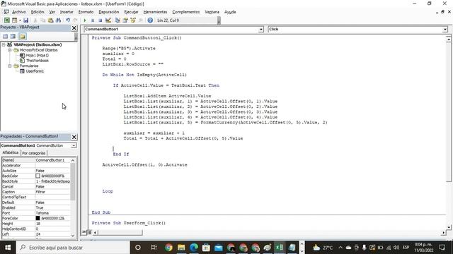 Curso de Macros. Capitulo 8. Formulario para Filtrar datos con ListBox смотреть онлайн