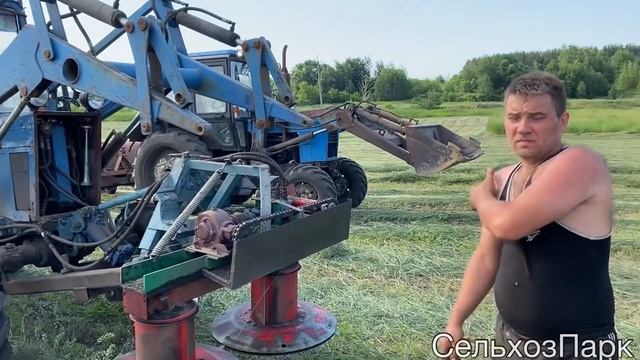 ДВЕ КОСИКИ на МТЗ | Сенокос полным ходом смотреть онлайн