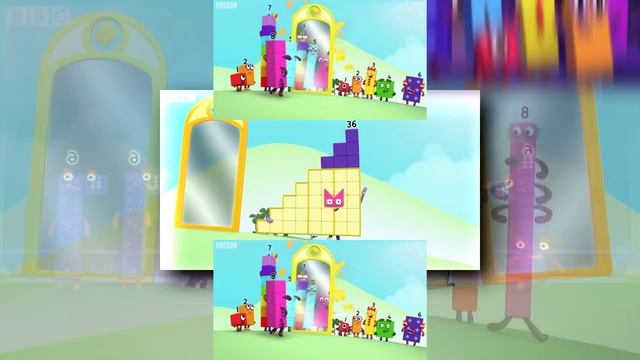 Numberblocks - Puzzle Square Scan смотреть онлайн
