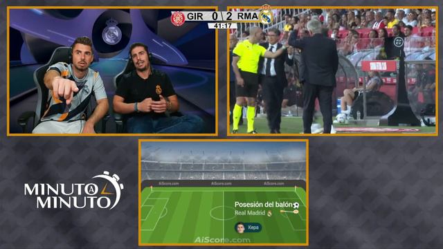 ⏱️ MINUTO A MINUTO | Girona vs Real Madrid | LaLiga смотреть онлайн