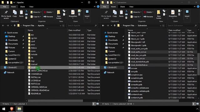 Setting Up Apache Subversion on Windows смотреть онлайн