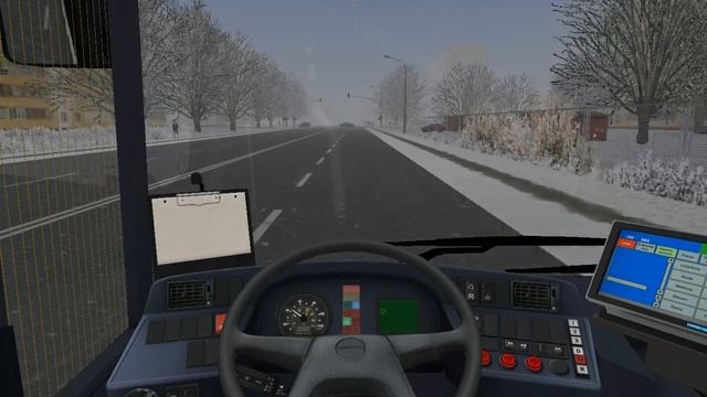 OMSI 2. Neoplan N4416. Карта Чистогорск. Маршрут 38.