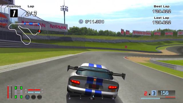 Gran Turismo 4 - Viper GTS - Tuning Car Grand Prix смотреть онлайн