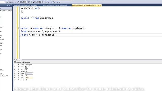 #25 SELF JOIN and UNION in SQL with Example [2021] смотреть онлайн