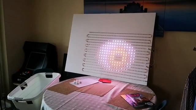 Giant Creepy Eyeball LED Display - w/ ESP8266 WS812 Neopixels смотреть онлайн