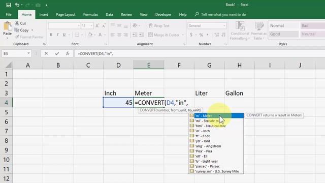 How to Convert Any Unit to Any Unit in MS Excel (2003-2016) смотреть онлайн