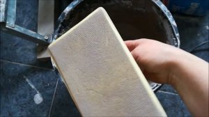 Декоративная штукатурка из простой шпаклевки/ быстро и дешево/ своими руками/ гротто/ карта мира